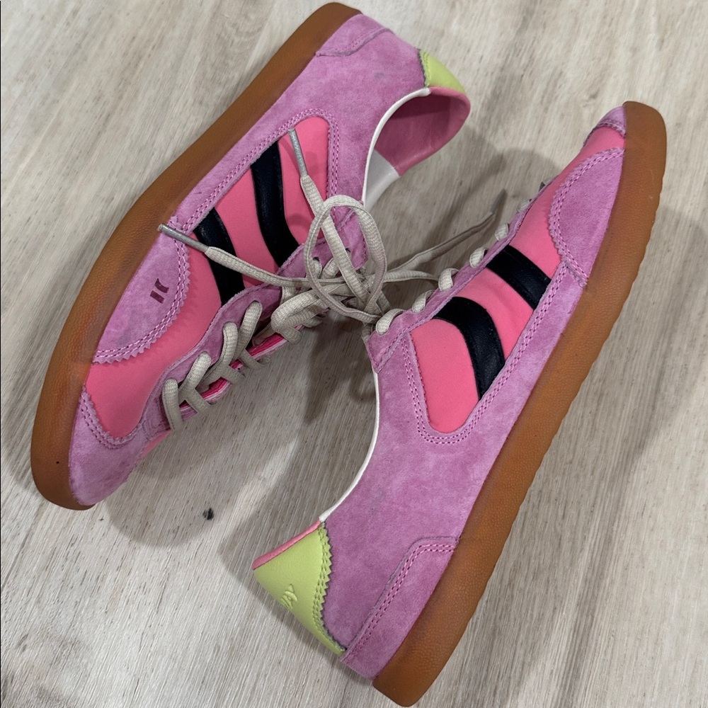 Coolway Kizuna pink crayon sneakers Women's Casual Lace-Up - Picture 4 of 7